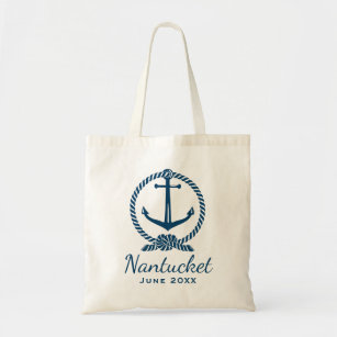 Customize! SALE 40/% OFF Nautical Wedding Party Tote Wedding Party Bags Anchor Design