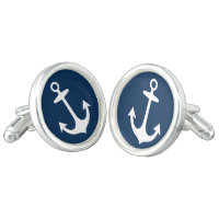Nautical Navy Blue Boat Anchor Wedding