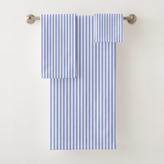 Nautical Navy Blue Stripes