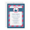 Nautical Navy Red Whale Baby Boy Shower