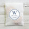 Nautical Navy Rope Wedding Monogram Thank You
