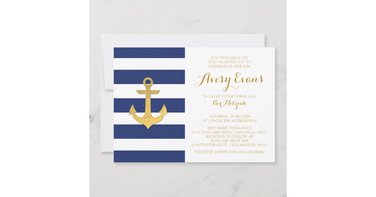 Ahoy Sailor Birthday Card -  Israel