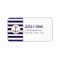 Nautical Navy & White Stripe Anchor Wedding