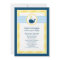 Nautical Navy Yellow Whale Baby Boy Shower