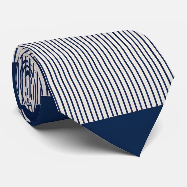 Nautical Neck Tie (Rolled)