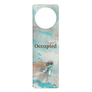 Sea Turtle Door Hangers Zazzle