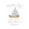 Nautical Ocean Boy Baby Shower Welcome Sign