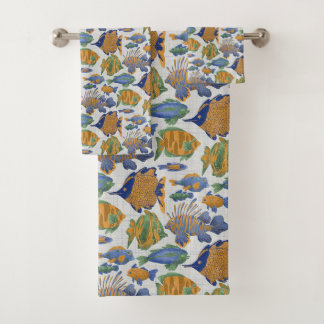 Nautical Ocean Life Towel Collection