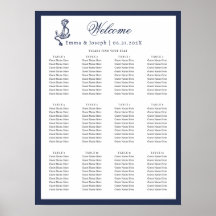 Nautical Oceanic classic navy blue
