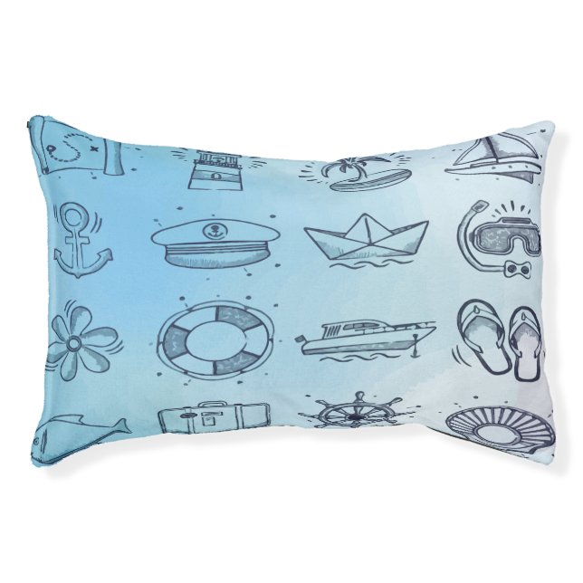 Nautical Package Pet Bed (Front)