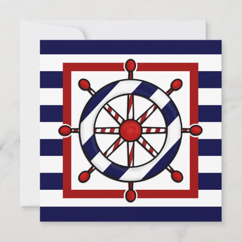 Nautical Party Invitations