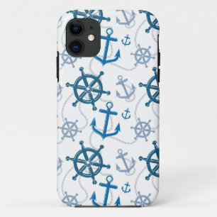 Nautical pattern iPhone 11 case