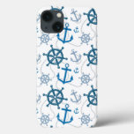 Nautical pattern iPhone 13 case