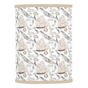 Nautical Pattern Lamp Shade
