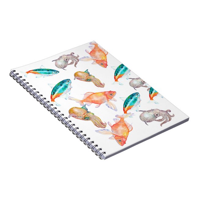 Nautical pattern notebook (Right Side)