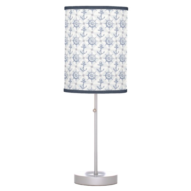 Nautical Pattern Table Lamp (Front)