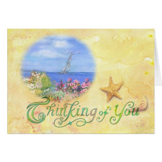 nautical perfect day gorgeous art cards (Front Horizontal)