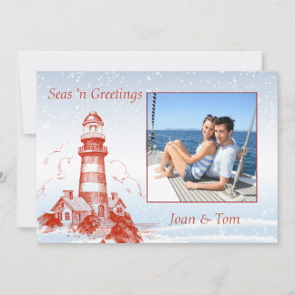 Nautical Photo Christmas Card
