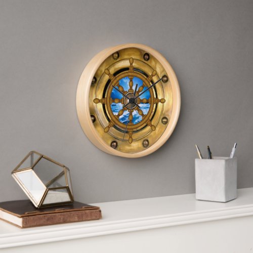 Nautical Porthole  Clock