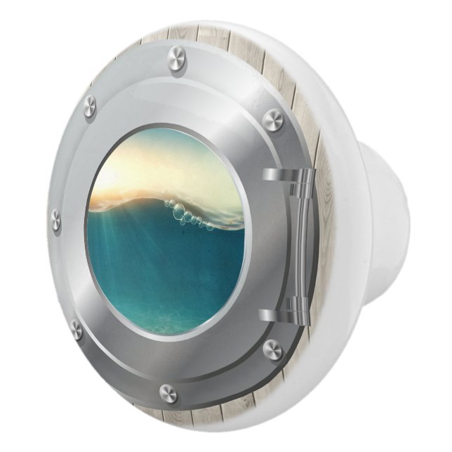 Nautical Porthole Drawer Knobs (Right)