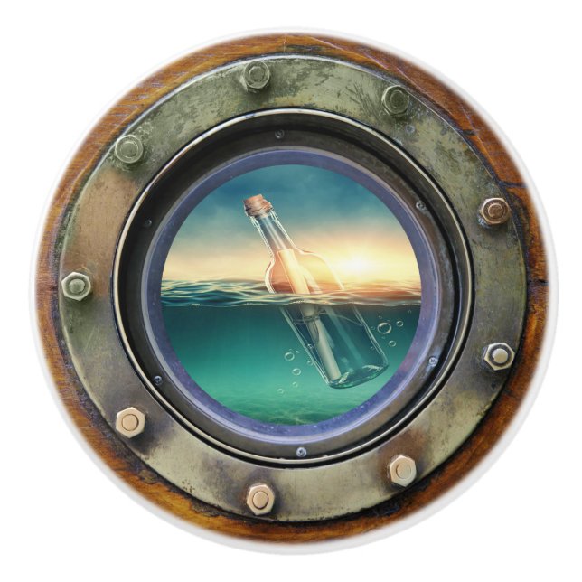 Nautical Porthole Drawer Knobs (Front)