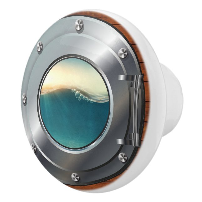 Nautical Porthole Drawer Knobs (Right)