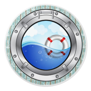 Nautical Porthole Drawer Knobs