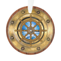 Nautical Porthole  Ornament