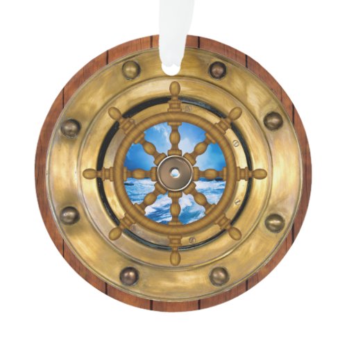 Nautical Porthole  Ornament