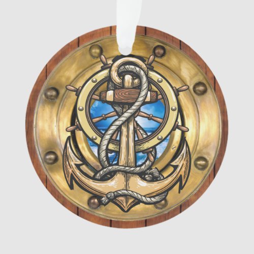 Nautical Porthole  Ornament