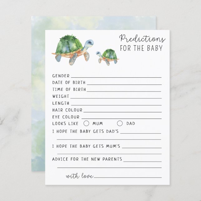 Nautical - predictions and advice game (Front/Back)