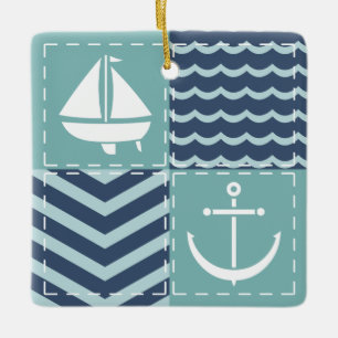 Nautical Quilt Ornament