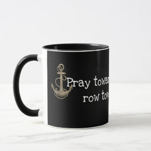 Nautical Quote with Anchor Mug