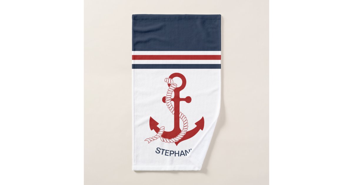 Towel Set - Nautical Anchor