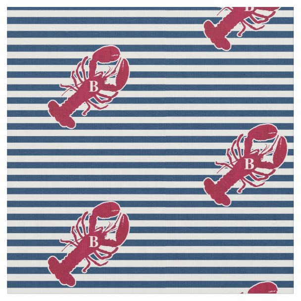 Lobster Fabric | Zazzle.com