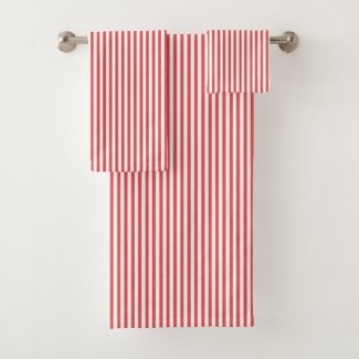 Nautical Red Stripes