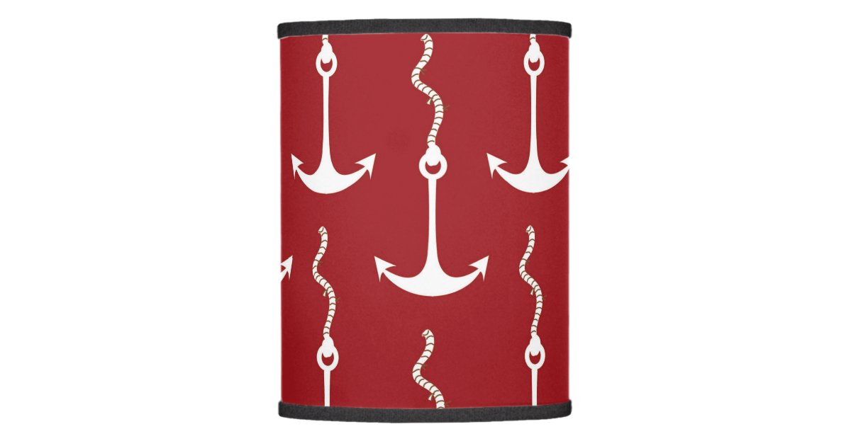 Nautical - Red, White and Blue Lamp Shade | Zazzle
