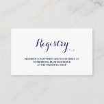 Nautical | Registry Card