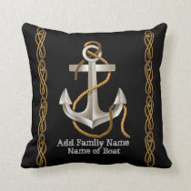 NAUTICAL ROPE Anchor Custom Pillow Gift