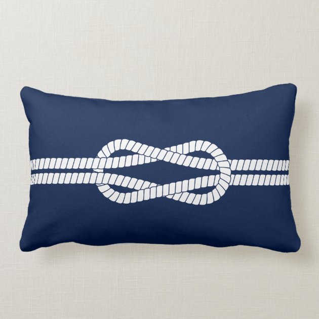 nautical rope pillow