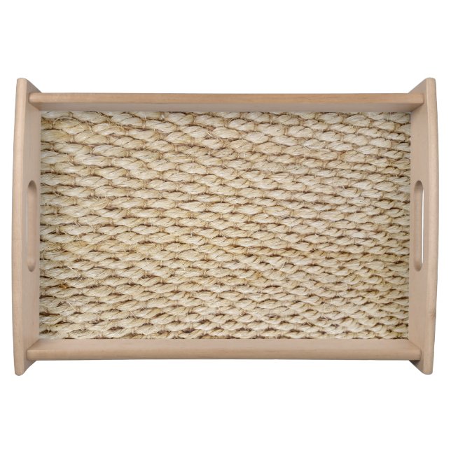 Nautical Rope Design Serving Tray (Front)
