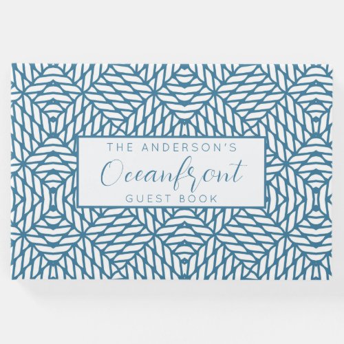 Nautical Rope Knot Airbnb Oceanfront Beach House Guest Book