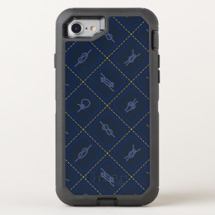 Nautical Rope Knot Pattern OtterBox Defender iPhone SE/8/7 Case