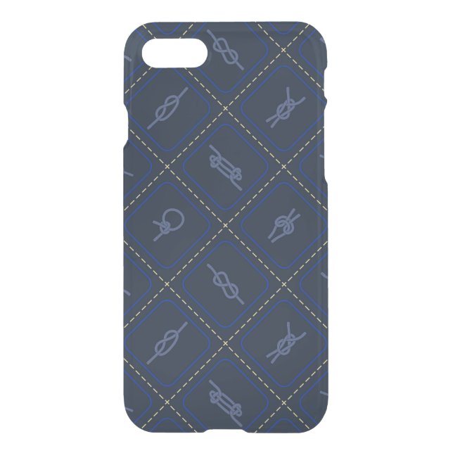 Nautical Rope Knot Pattern Uncommon iPhone Case (Back)