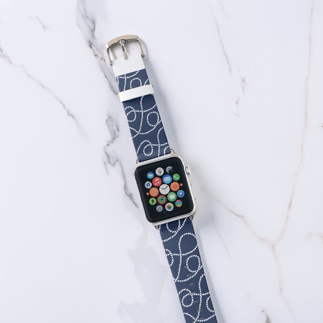 Nautical Rope Pattern Apple Watch Band (Creator Uploaded)