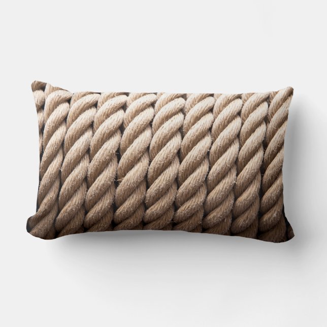 Nautical Rope Pillow (Front)