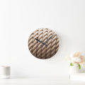 Nautical Rope Wall Clock | Zazzle