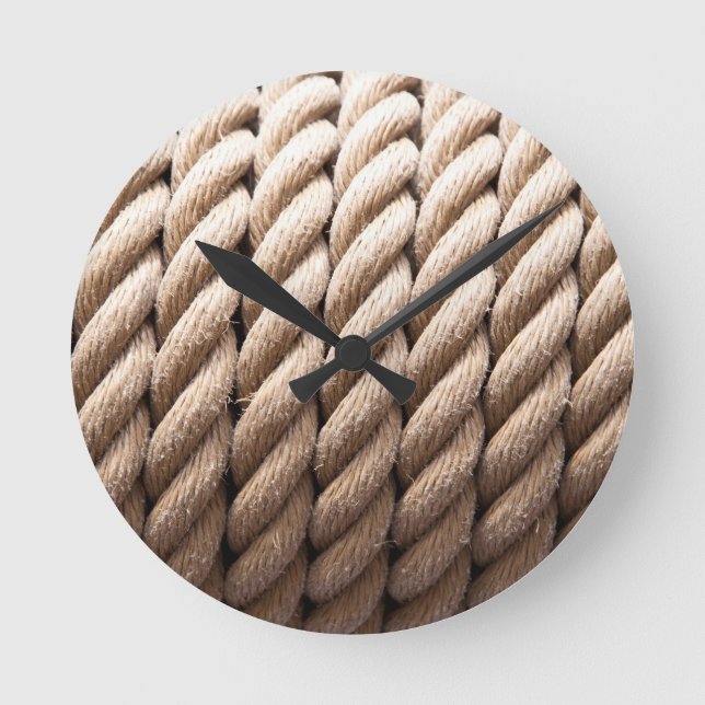 Nautical Rope Wall Clock (Front)