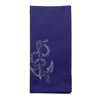 Nautical Ropes and Anchors Cloth Napkin