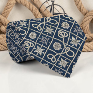 Nautical Ropes Custom Necktie